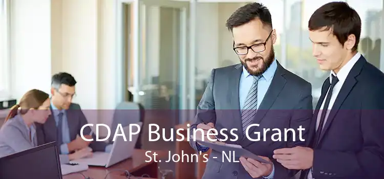 CDAP Business Grant St. John's - NL